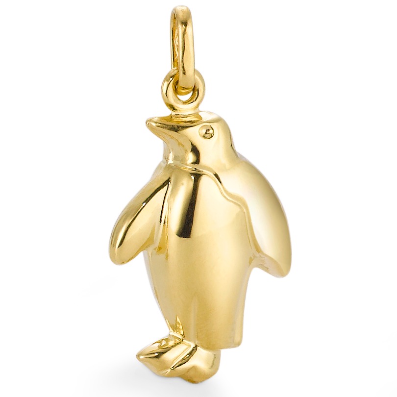 Anhänger 750/18 K Gelbgold Pinguin-547224
