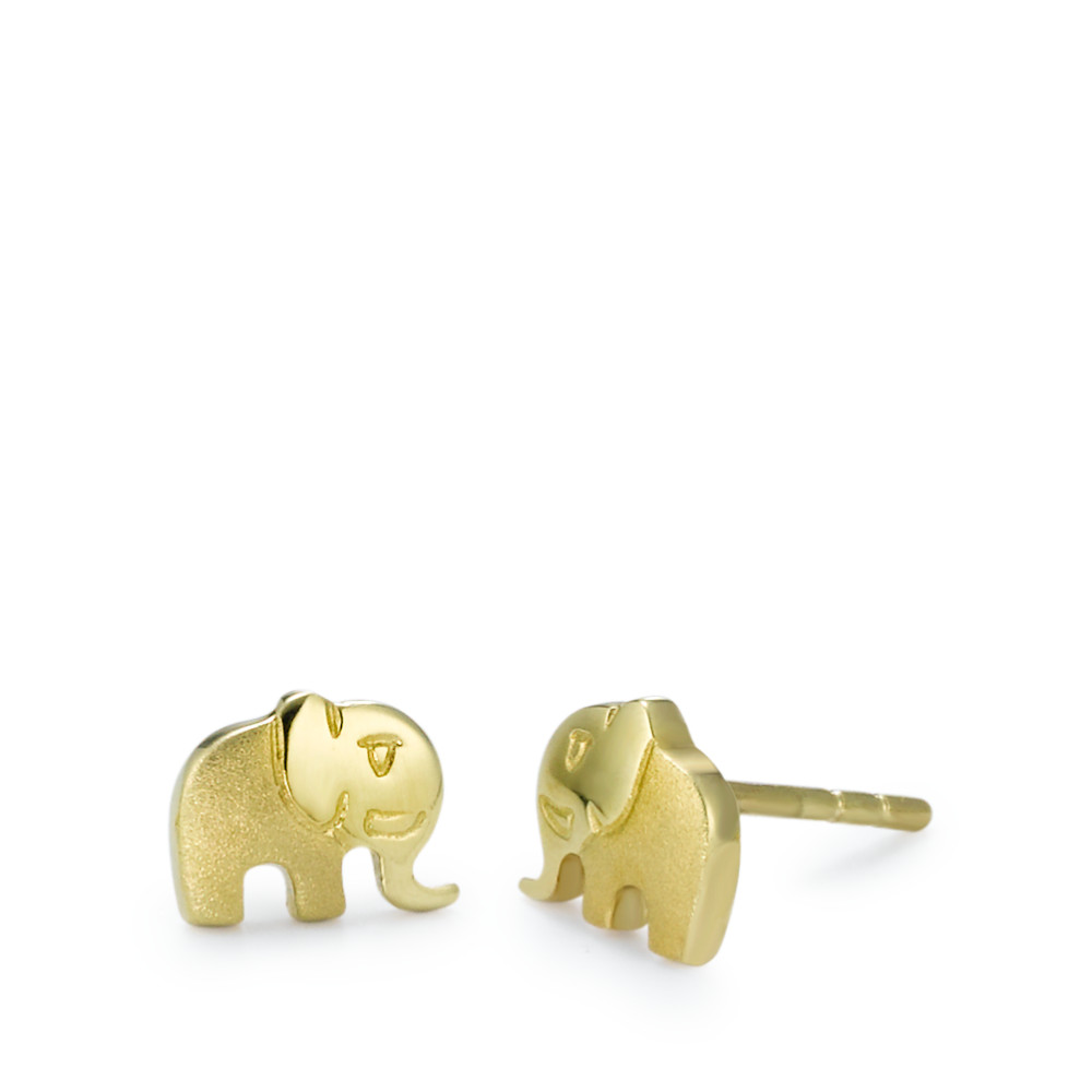 Ohrstecker 375/9 K Gelbgold Elefant-547831