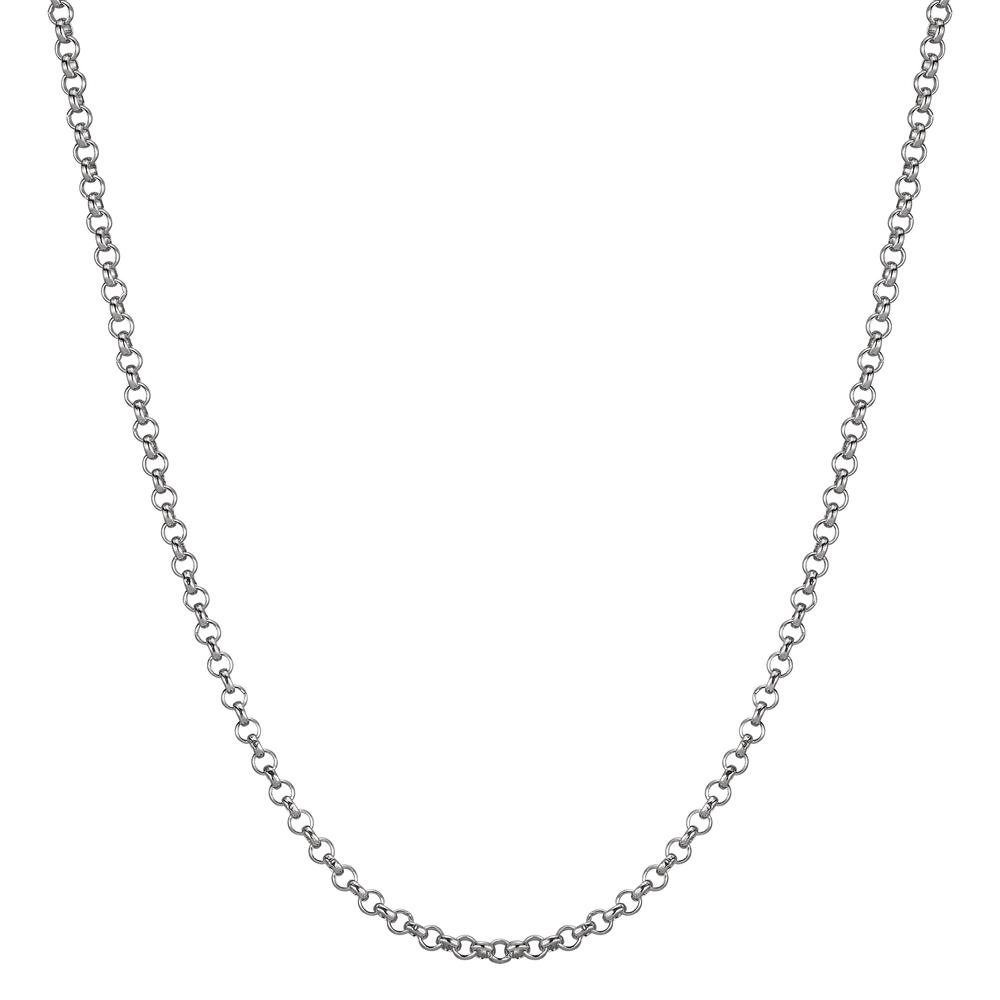 Halskette Silber rhodiniert 42 cm-571927