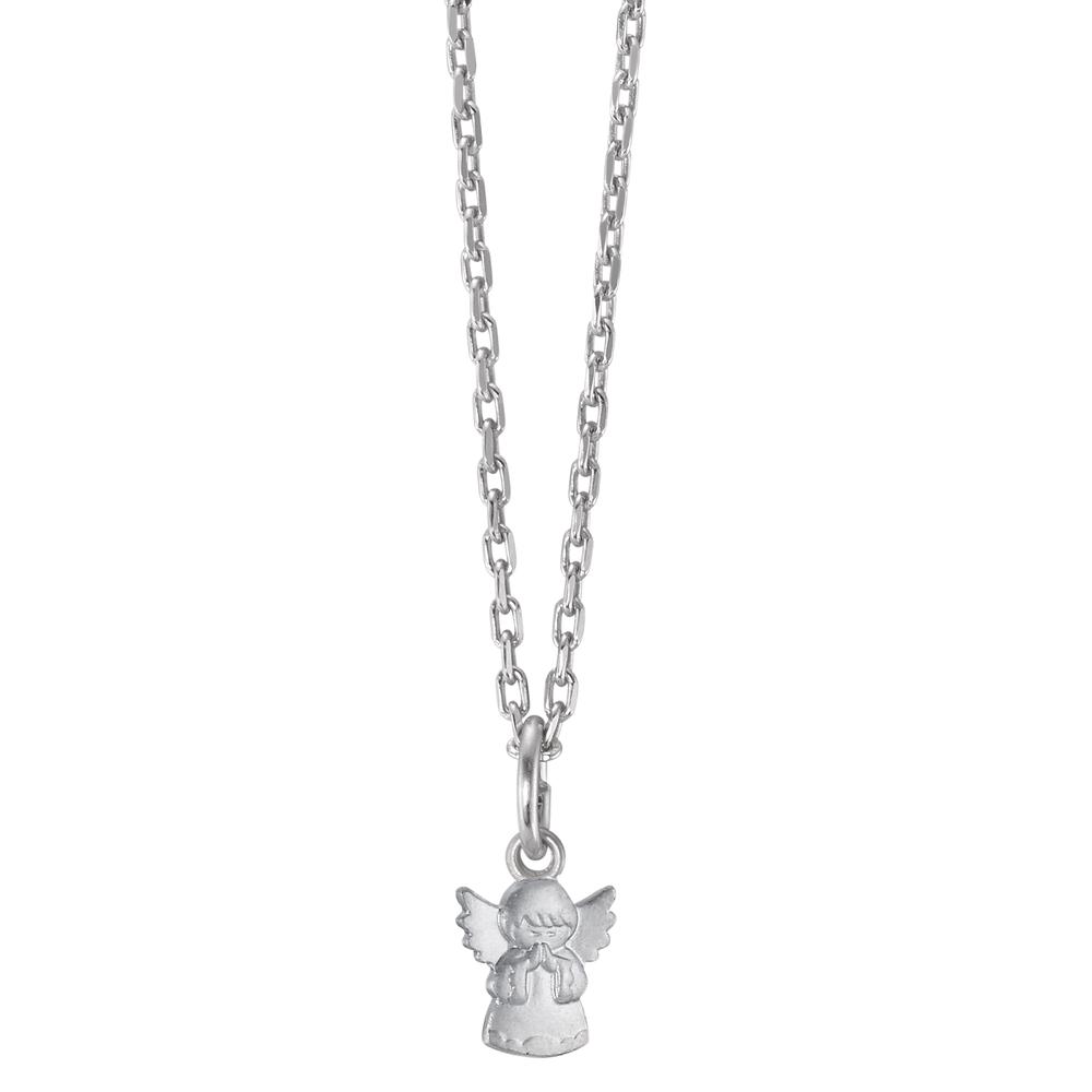 Halskette mit Anhänger Silber rhodiniert Schutzengel 36-38 cm verstellbar-572742