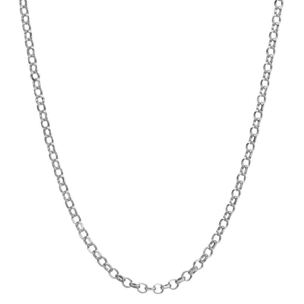Halskette Silber rhodiniert 45 cm-574689