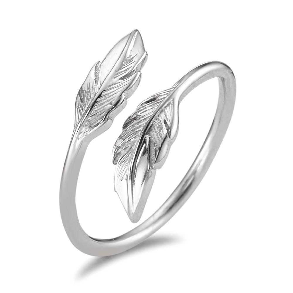 Fingerring Silber rhodiniert-580309