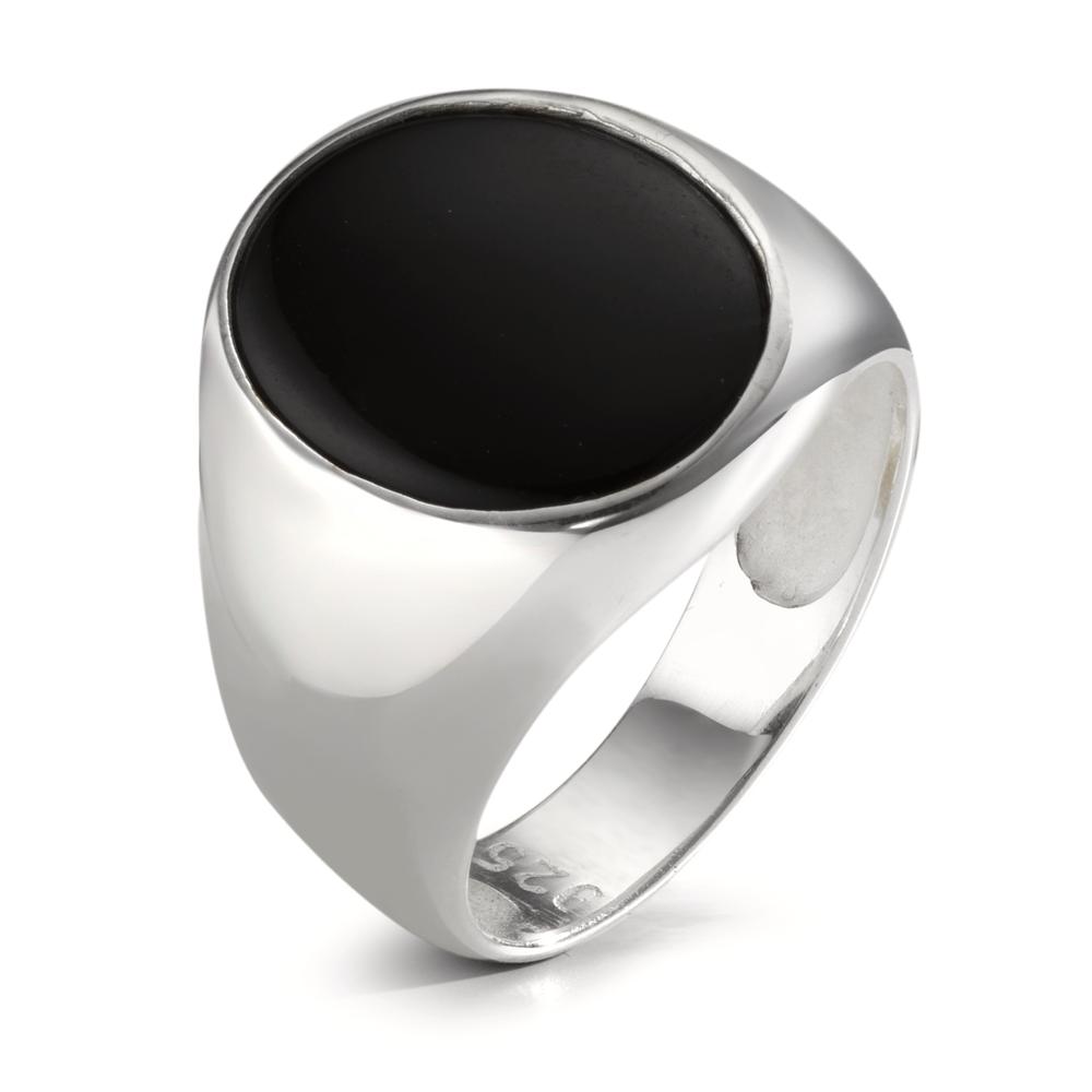 Fingerring Silber Onyx-601212