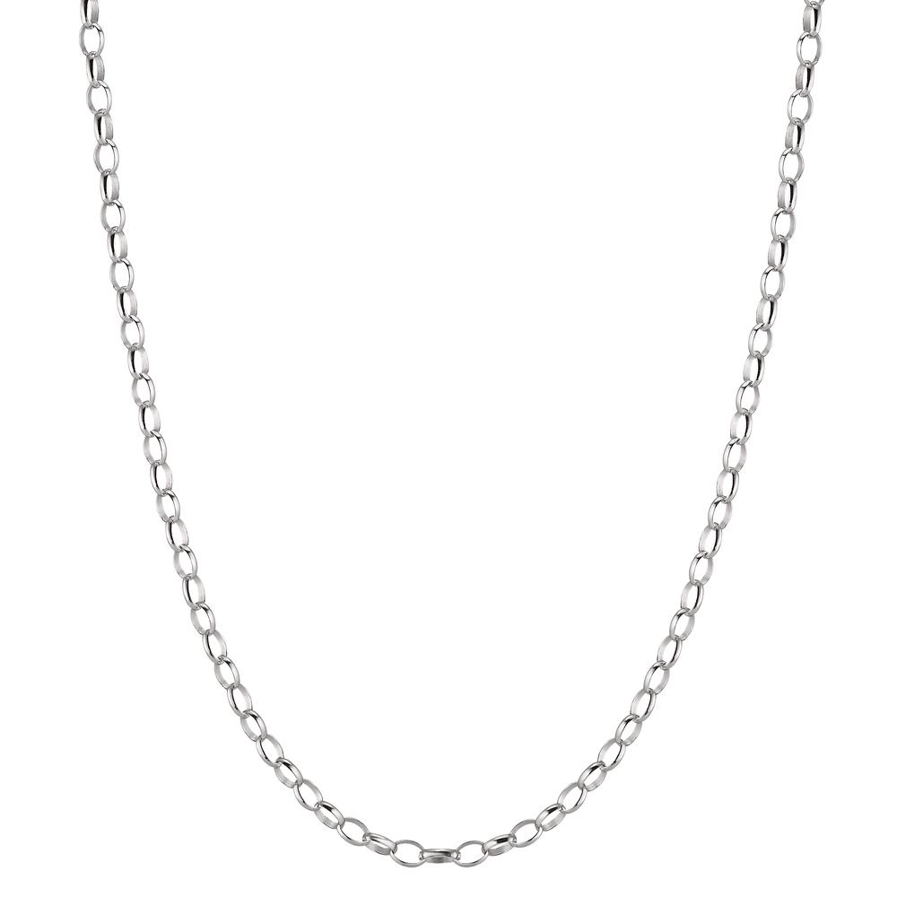 Bauchkette Silber rhodiniert 90 cm-604609