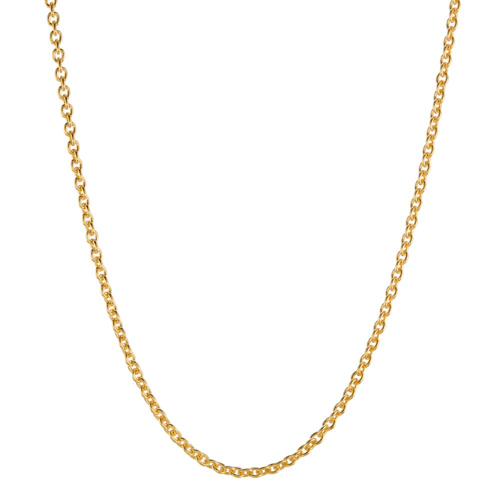 Halskette Silber gelb vergoldet 36-38 cm verstellbar-605117